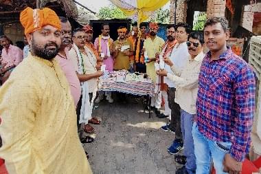 Pratap University Jaipur Electronic Voter Slip Campaigning in Varansi -Lok Sabha Elections 2024 photo 4